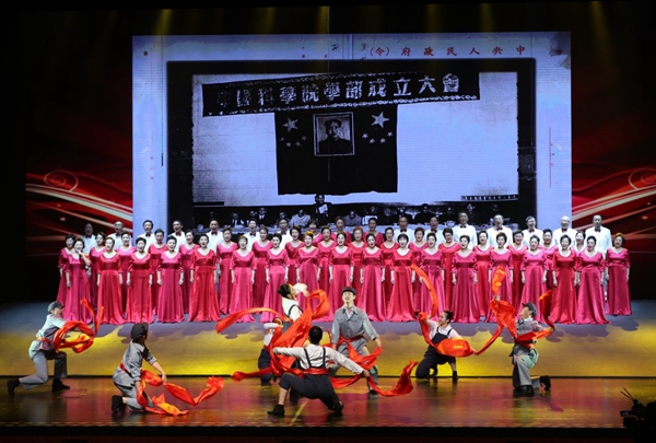 歌舞《喜迎中科院成立》 歌舞《喜迎中科院成立》